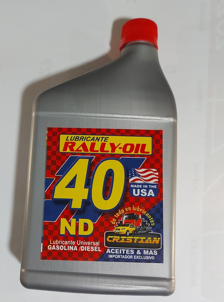ACEITE 40 EXPERT/RALLY