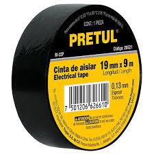 CINTA DE AISLAR PEQUEÑO PRETUL