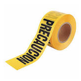CINTA DE PRECAUCION 300 MTS AMARILLO POWER TECH