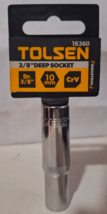 COPA LARGA MANDO 1/2 EXAGONAL TOLSEN 11 MM