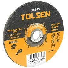 DISCO PARA PULIR METAL TOLSEN 4 1/2