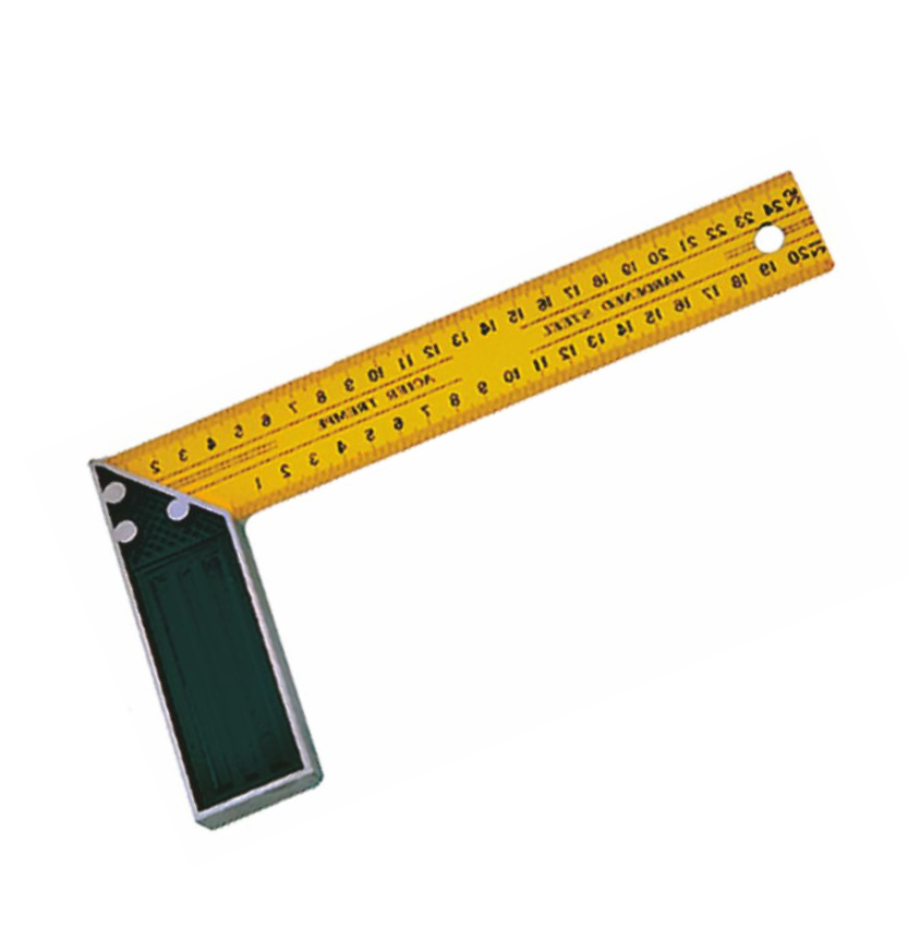 ESCUADRA PARA CARPINTERO AMARILLO CHINO DE 12