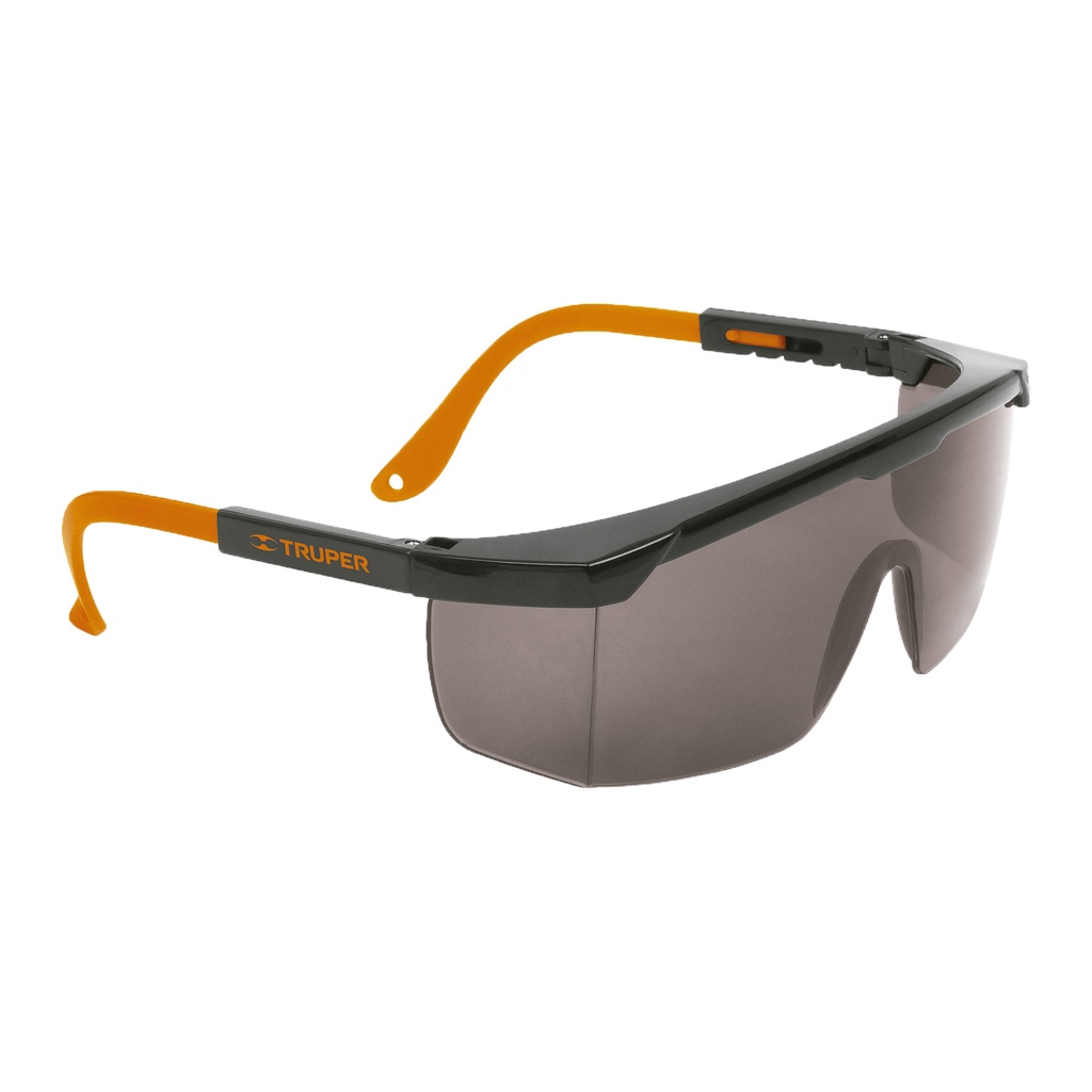 LENTES DE SEGURIDAD AJUSTABLE OSCURO TRUPER