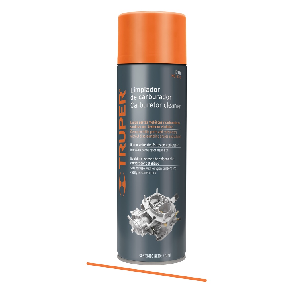 LIMPIADOR DE CARBURADOR DE 470ML TRUPER