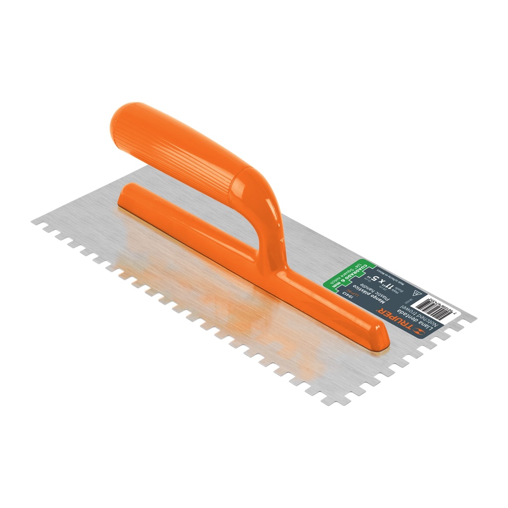PLANCHA DENTADA CUADRADO DE 6 REMACHE TRUPER