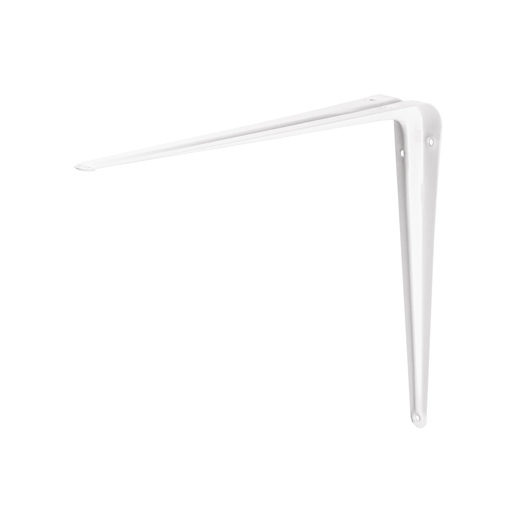 MENSULA DE ACERO BLANCO 10 X 12 PLG FIERO