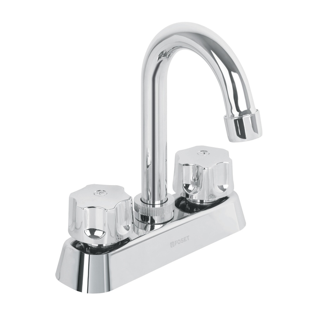 MESCLADORA PLASTICA P/LAVAMANO CUELLO TIPO BAR FOSET