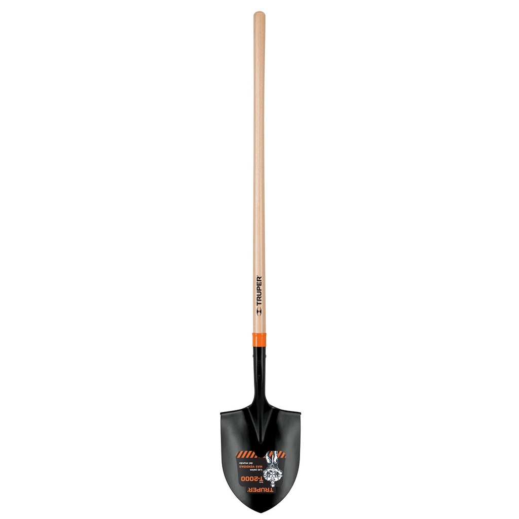 PALA REDONDA IRRIGACION T200 MANGO MADERA LARGO TRUPER