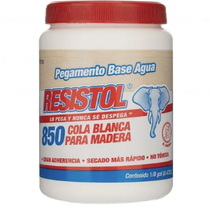PEGAMENTO COLA BLANCA RESISTOL 1/8