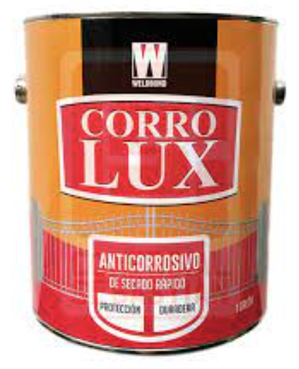 PINTURA ANTICORROSIVO CORROLUX GRIS 1/4