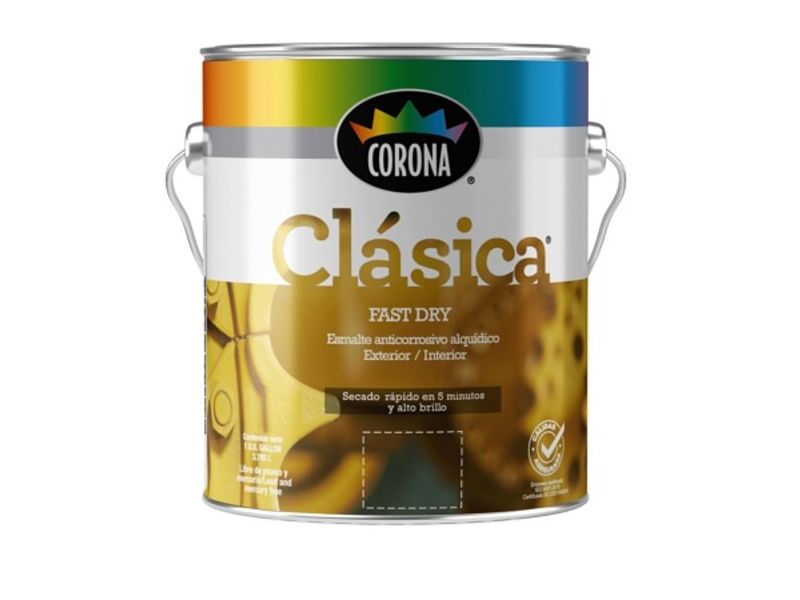 PINTURA FAST DRY AMARILLO CATERPILLAR (GALON)