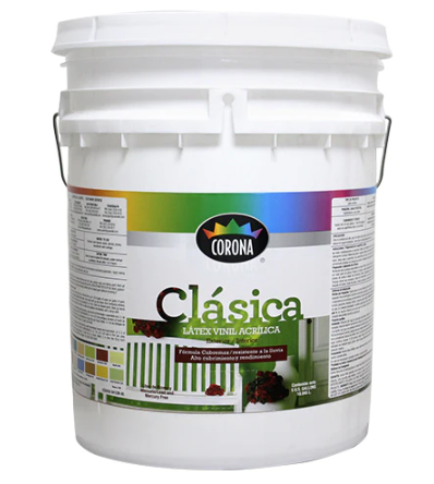 PINTURA DE AGUA CLASICA AMARILLO GIRASOL (CANECA)