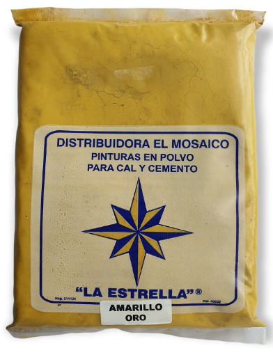 PINTURA PARA PISO LA ESTRELLA AMARILLO ORO