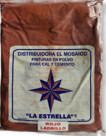 PINTURA PARA PISO LA ESTRELLA ROJO LADRILLO