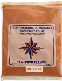 PINTURA PARA PISO LA ESTRELLA ROJO VIVO