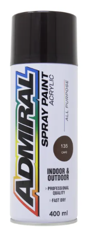 PINTURA SPRAY ADMIRAL CAFE