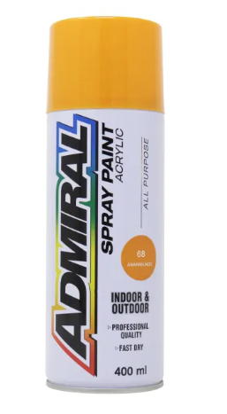 PINTURA SPRAY ADMIRAL ANARANJADO