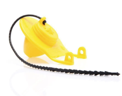 SAPITO DE HULE PARA SANITARIO AMARILLO KUVAL