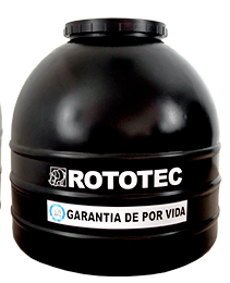 TANQUE ESPUMADO NEGRO DE 1100LTS ROTOTEC