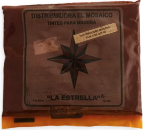 TINTE PARA MADERA DE ACEITE LA ESTRELLA CAFE