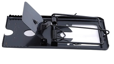 TRAMPA PARA RATA CHINA METAL NEGRO