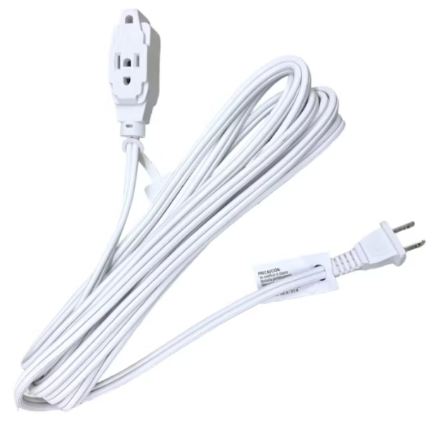EXTENSION BLANCO 5 METRO USO DOMESTICO VOLTECK
