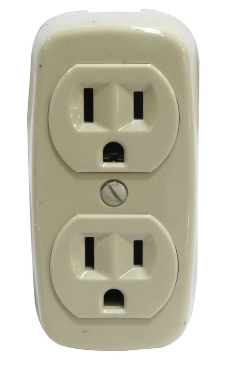 TOMA CORRIENTE DOBLE 15A SOBRE PONER EAGLE