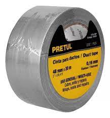 CINTA PARA DUCTO 30 MTS PRETUL
