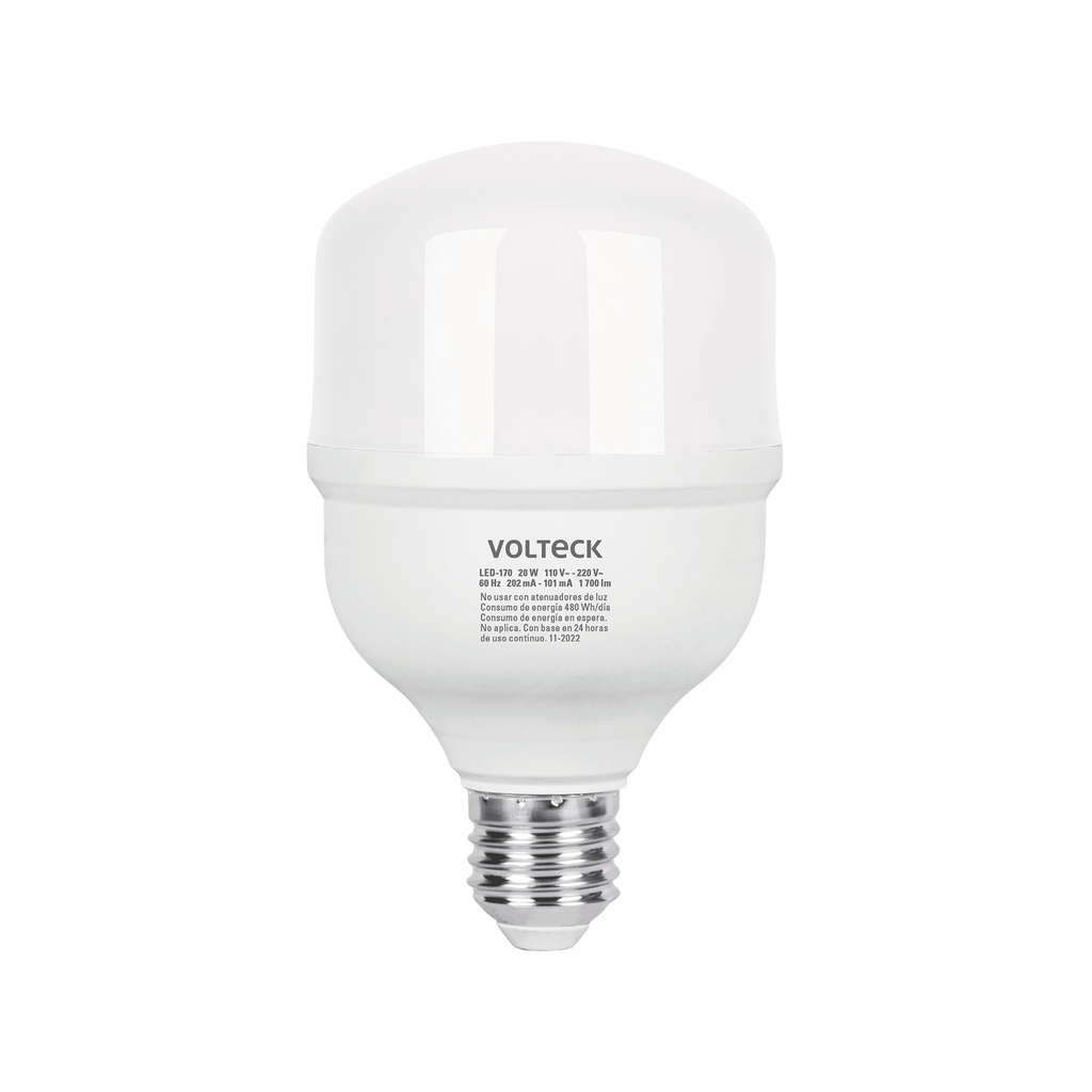 LAMPARA LED ALTA POTENCIA 20W 110V/220V VOLTECK