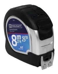 METRO MAGNETICO 8M X 25MM TOOLCRAFT