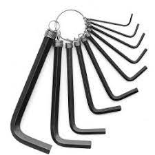 JUEGO DE LLAVE ALLEN 10PZAS TOLSEN