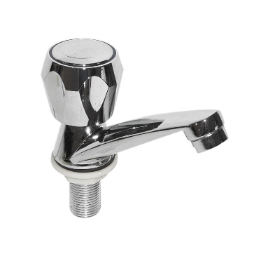 LLAVE PARA LAVAMANO PLASTICA BLANCO