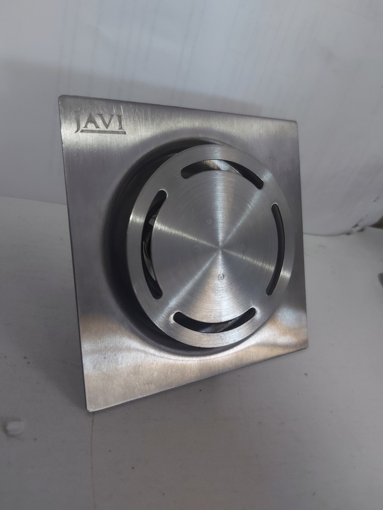 REPOZADERA DE PUSH ACERO INOX 4 X 4 JAVI