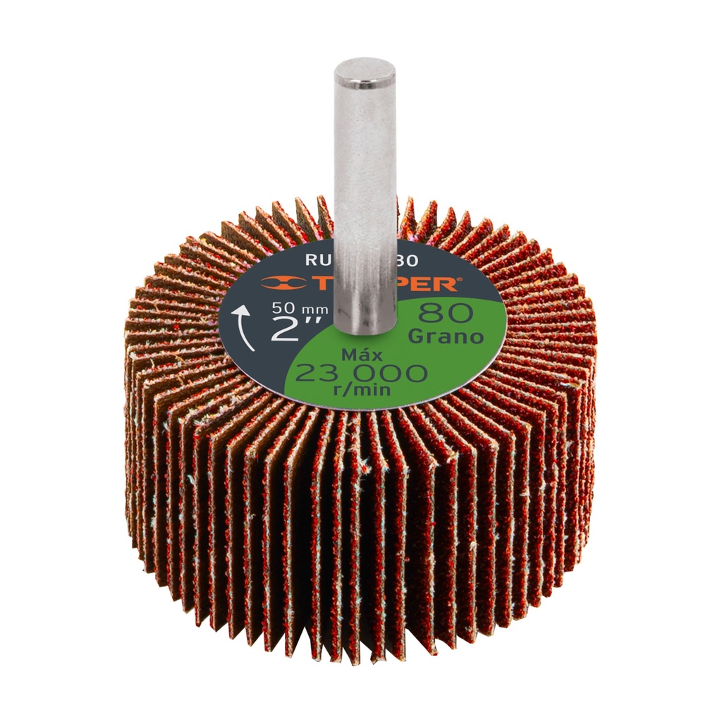 LIJA PARA BARRENO TRUPER GRANO 80 2"