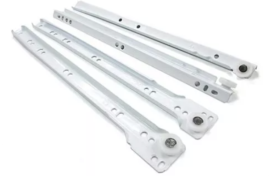 RIELES DE LLANTA HANDY HOME PARA GAVETA BLANCO 18"