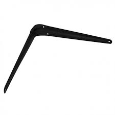 MENSULA PARA ESTANTE NEGRO 10X12 TOOLCRAFT