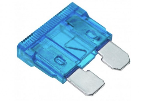 FUSIBLE PLANA AZUL 15A