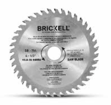 DISCO SIERRA CIRCULAR 40 DIENTES BRICKELL 4-1/2