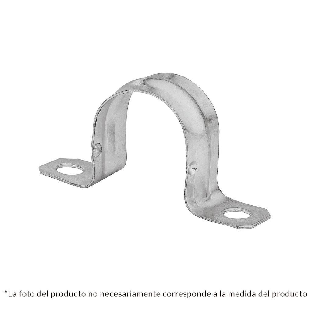 ABRAZADERA PARA TUBO TIPO OMEGA DE 1 PUL