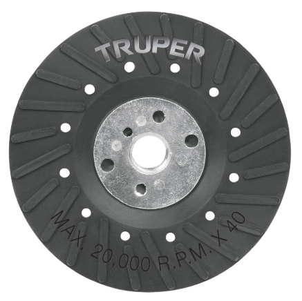 RESPALDO DISCO DE LIJA 4 1/2 TRUPER