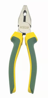 [1604C] ALICATE BLISTER AMARILLO Y VERDE 7 MACHETE