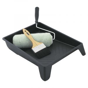 [KITPLUS4] BANDEJA CON BROCHA PARA PINTAR GLANZ 5PZAS