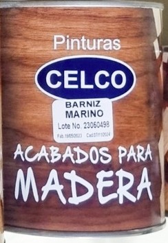 [2205504] BARNIZ ENTINTADO CELCO CAOBA 1/4