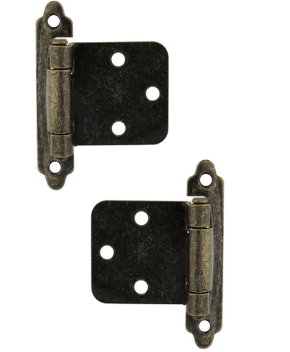 [BIS-RBRO] BISAGRA PARA GABINETE CON RESORTE BRONCE ANTIGUO