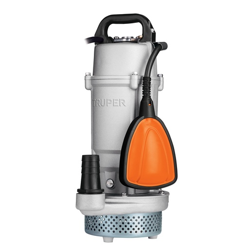 [15001] BOMBA DE AGUA SUMERGIBLE METALICA P/AGUA LIMPIA TRUPER 1/2 HP