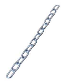 [CD18] CADENA GALVANIZADA DE ESLABON 1/8 PLUTON