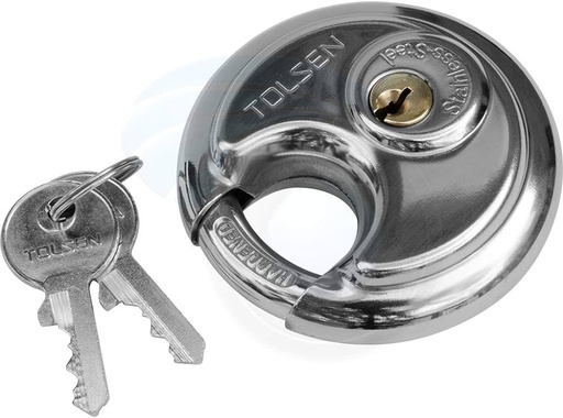 [55175] CANDADO CIRCULAR DE 70MM TOLSEN