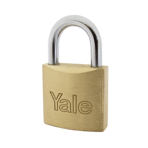 [10564] CANDADO DORADO BLISTER YALE 25 MM