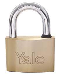 [11030] CANDADO DORADO BLISTER YALE 30 MM