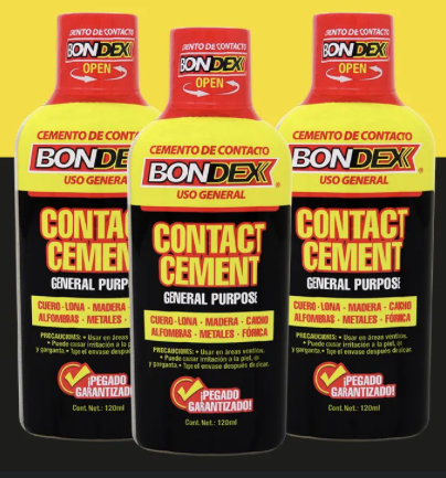 [16125] CEMENTO DE CONTACTO BONDEX 1/32 120 ML